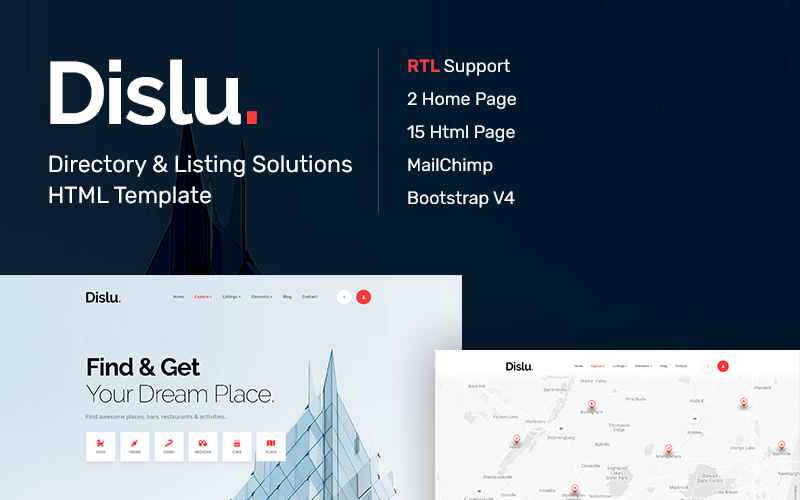 Dislu - Katalog & Listor webbplatsmall