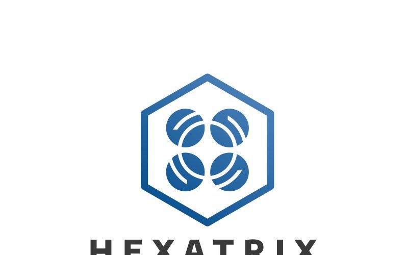 Download Шаблон логотипа "Hexagon Logo Template" / Hexagon Logo Template - Шаблон логотипа на тему графика abstract aplications app application architecture brand branding business construction corporate engineering factory green hardware hexagon identity industry logo logotype pixel
