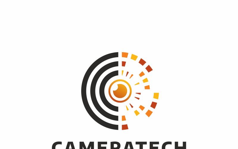 Download Шаблон логотипа "Secure Eye / Camera - Logo Template" / Secure Eye / Camera - Logo Template - Шаблон логотипа на тему графика branding c logo camera communication control core data digital eye focus image lens letter light photo photograph photographer photography picture