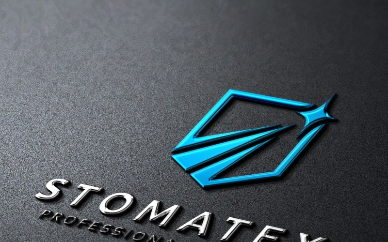 Download Шаблон логотипа "Shield Logo Template" / Shield Logo Template - Шаблон логотипа на тему графика antivirus blue clean dark defense elegant flat guard internet logo minimal minimalist modern navy net network protect protection security shield