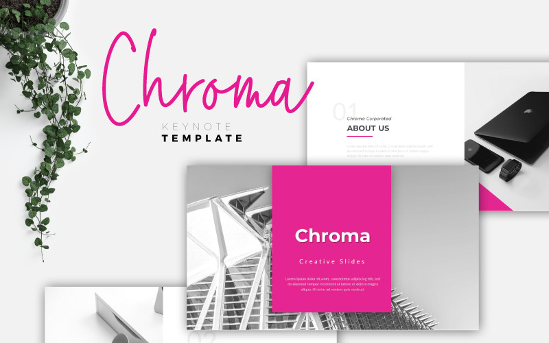 Chroma - Creativo - Modello di nota chiave