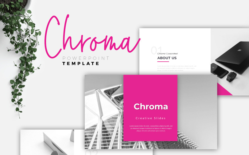 Chroma – креативний шаблон PowerPoint