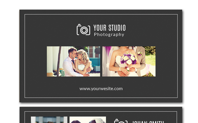 Download Фирменный стиль "Johan Smith Photographer Business Card - Corporate Identity Template" / Johan Smith Photographer Business Card - Corporate Identity Template - Фирменный стиль на тему графика business card professional corporate photographer photography studio black chalk minimal clean identity visiting photoshop psd