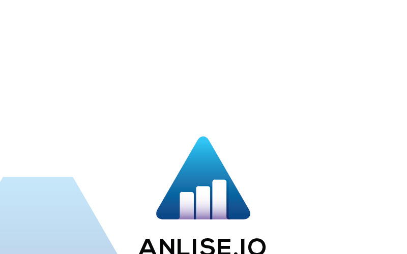 Download Шаблон логотипа "Anlise.io Logo Template" / Anlise.io Logo Template - Шаблон логотипа на тему графика 