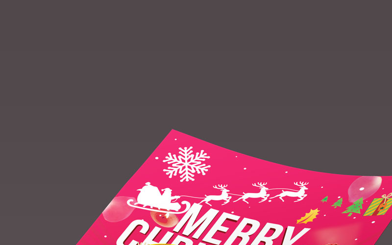 Download Фирменный стиль "Christmas Party Flyer - Corporate Identity Template" / Christmas Party Flyer - Corporate Identity Template - Фирменный стиль на тему графика christmas balls flyer corporate corporate creative flyer travel business card card liflet computer internet stationery id kit blue hi-quality official