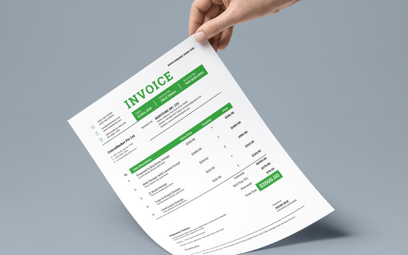Download Фирменный стиль "Creative Invoce - Corporate Identity Template" / Creative Invoce - Corporate Identity Template - Фирменный стиль на тему графика retro invoice creative art design background style element business graphic illustration finance pattern money financial sign vector template abstract