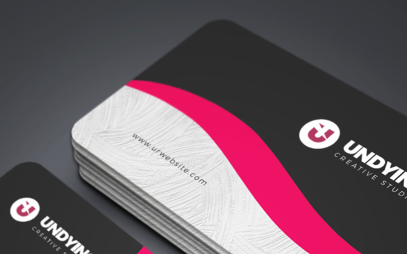 Wave Business Card - szablon tożsamości korporacyjnej