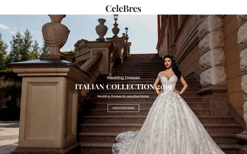 CeleBres - Wedding Salon ECommerce Modern Elementor WooCommerce Teması