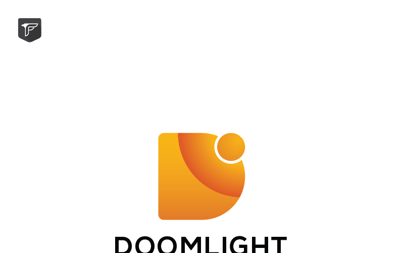 Download Шаблон логотипа "Doomlight Logo Template" / Doomlight Logo Template - Шаблон логотипа на тему графика 