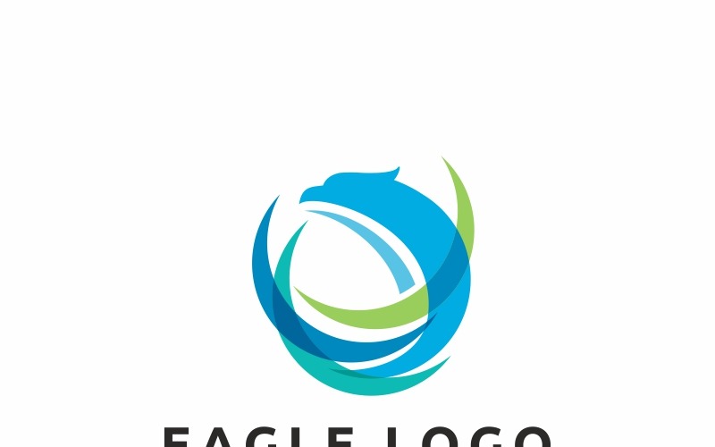Download Шаблон логотипа "Eagle Logo Template" / Eagle Logo Template - Шаблон логотипа на тему графика america auto sport automobile automotive car eagle falcon fire fly fun game identity media motor show old pheonix phoenix property