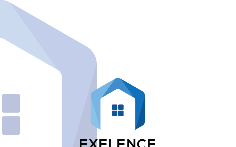 Download Шаблон логотипа "Exelence Logo Template" / Exelence Logo Template - Шаблон логотипа на тему графика 