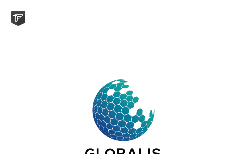 Download Шаблон логотипа "Globalis Logo Template" / Globalis Logo Template - Шаблон логотипа на тему графика 