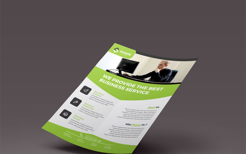 Download Фирменный стиль "Provide Best Business - Corporate Identity Template" / Provide Best Business - Corporate Identity Template - Фирменный стиль на тему графика flyer corporate corporate creative flyer travel business card card liflet computer internet stationery id kit blue hi-quality official symple green