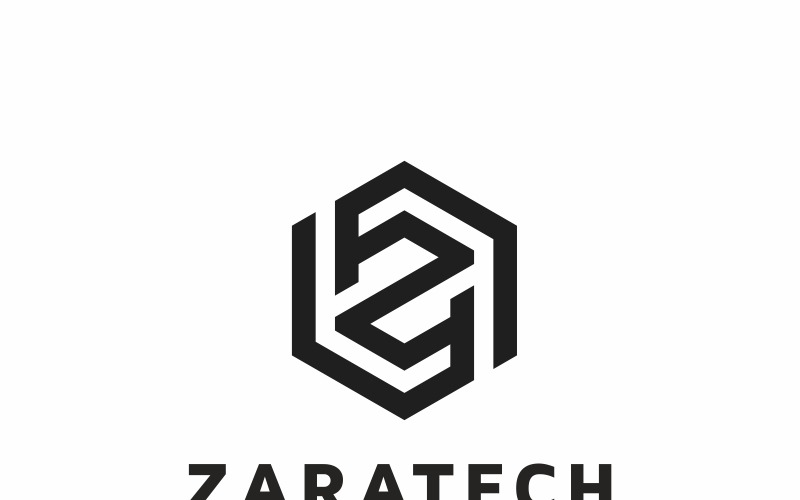 Zaratech Z Letter Logo Template