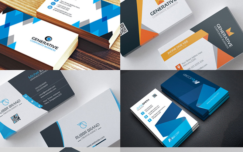 Download Фирменный стиль "Business Card 18 Templates Bundle - Corporate Identity Template" / Business Card 18 Templates Bundle - Corporate Identity Template - Фирменный стиль на тему графика business card template clean visiting bundle gold corporate creative modern minimal design best branding simple psd editable pack package
