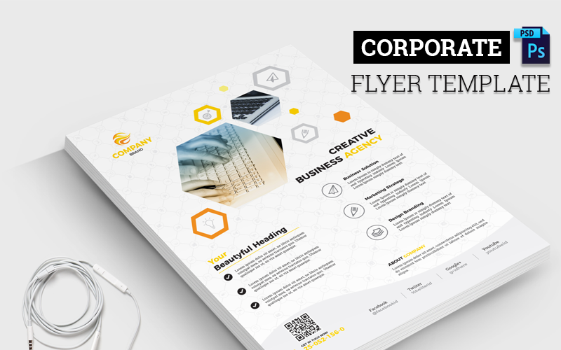 Download Фирменный стиль "Luxury Business Flyer - Corporate Identity Template" / Luxury Business Flyer - Corporate Identity Template - Фирменный стиль на тему графика agency brochure business company corporate creative flyer marketing abstract art artistic blue building computer graph graphic green hi-quality id kit