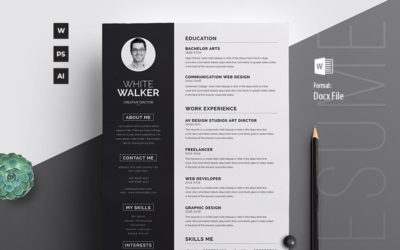 Modèle de CV minimal de White Walker