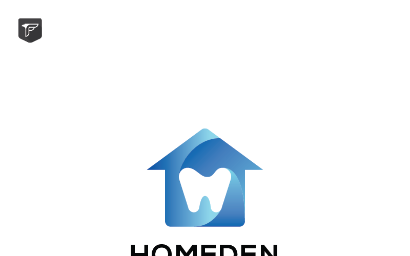 Plantilla de logotipo de Homeden