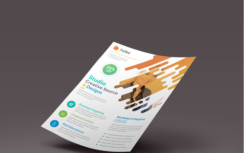 Download Фирменный стиль "Studio Creative Source & Design - Corporate Identity Template" / Studio Creative Source & Design - Corporate Identity Template - Фирменный стиль на тему графика flyer corporate corporate creative flyer travel business card card liflet computer internet stationery id kit blue hi-quality official symple green