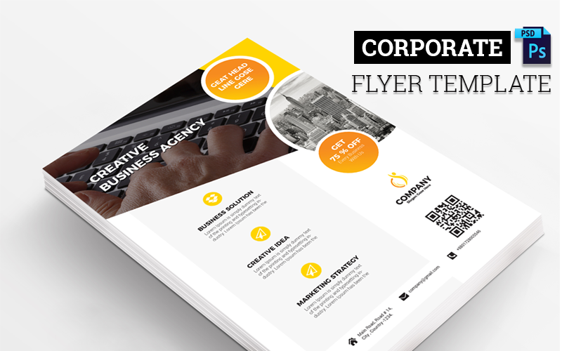 Creative Thinking Business Flyer - Corporate Identity Template