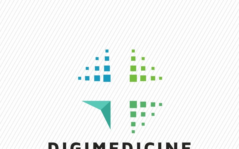Download Шаблон логотипа "Digital Medicine Logo Template" / Digital Medicine Logo Template - Шаблон логотипа на тему графика brand branding business care clinic company cross data digital doctor health healthcare healthy hospice hospital medical medicine nurse office outpatient