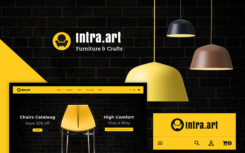 Intra - Furniture Art & Crafts PrestaShop Theme