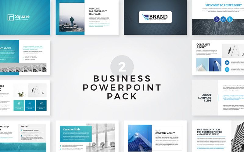 清洁业务演示包的PowerPoint模板