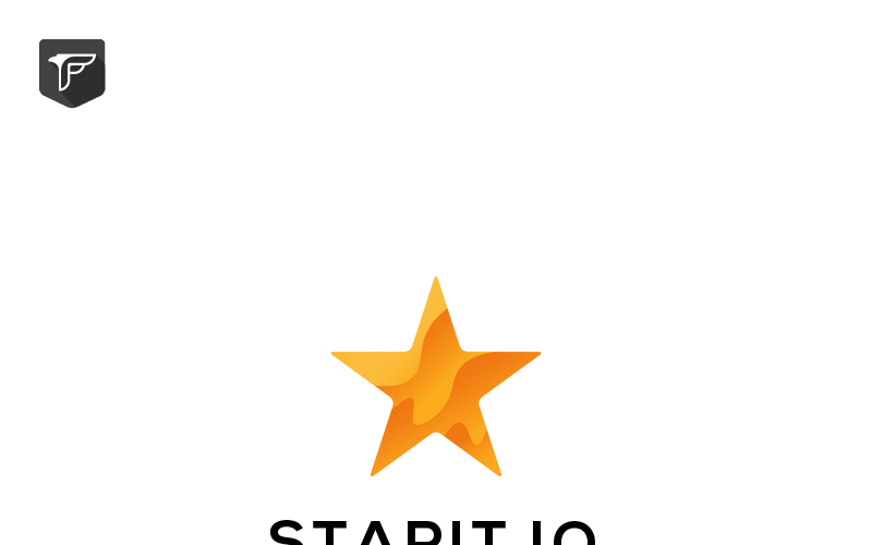 Download Шаблон логотипа "Starit.io Logo Template" / Starit.io Logo Template - Шаблон логотипа на тему графика 