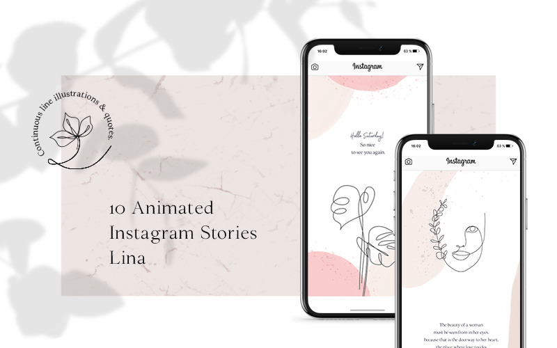 ANIMOWANE Instagram Stories - Lina Social Media Template