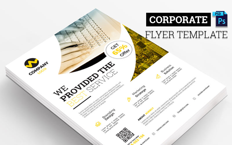 Download Фирменный стиль "Best Corporate Business Flyer - Corporate Identity Template" / Best Corporate Business Flyer - Corporate Identity Template - Фирменный стиль на тему графика agency brochure business company corporate creative flyer marketing abstract art artistic blue building computer graph graphic green hi-quality id kit