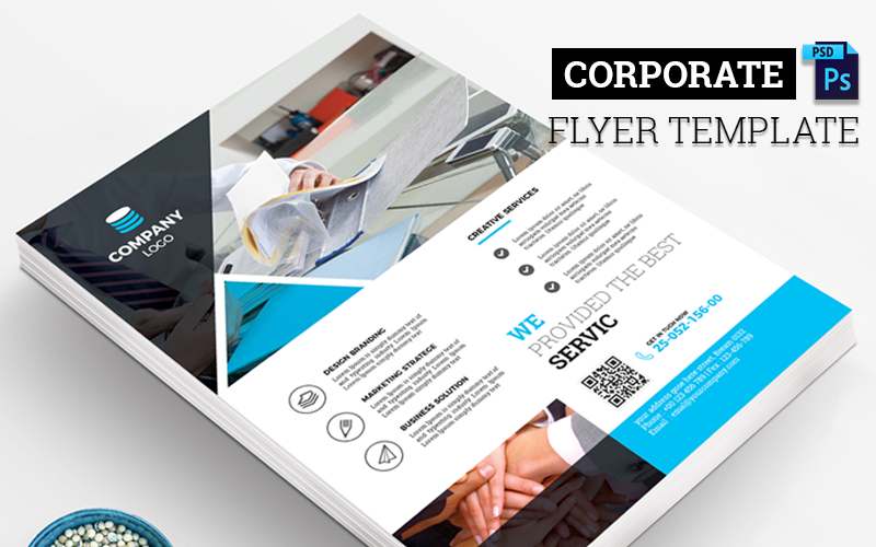 Download Фирменный стиль "Creative Inspires PSD Flyer - Corporate Identity Template" / Creative Inspires PSD Flyer - Corporate Identity Template - Фирменный стиль на тему графика agency brochure business company corporate creative flyer marketing abstract art artistic blue building computer graph graphic green hi-quality id kit