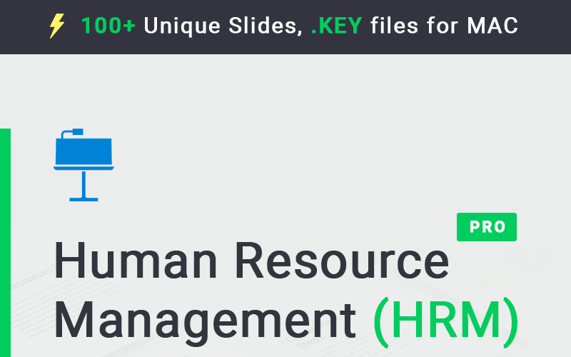 Emberi erőforrás HRM - Keynote sablon