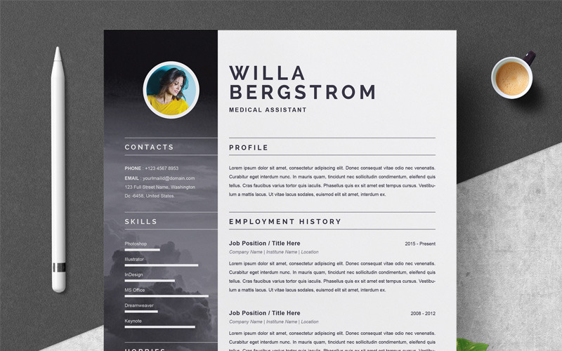 Modèle de CV Willa