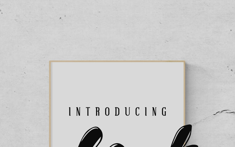 Download Шрифт "Ghost Font" / Ghost Font - Шрифт на тему графика brush calligraphy corporate decorative elegant exclusive hand lettering handlettering handmade handwriting handwritten letter logo logotype marker modern natural packaging painting