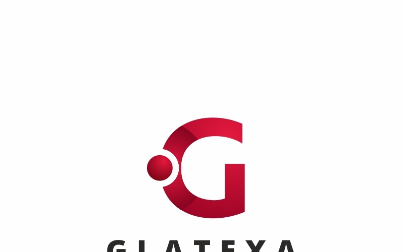 Download Шаблон логотипа "Glatexa G Letter Logo Template" / Glatexa G Letter Logo Template - Шаблон логотипа на тему графика 3d app forum g letter logo shape game media mobile modern software solution studio web