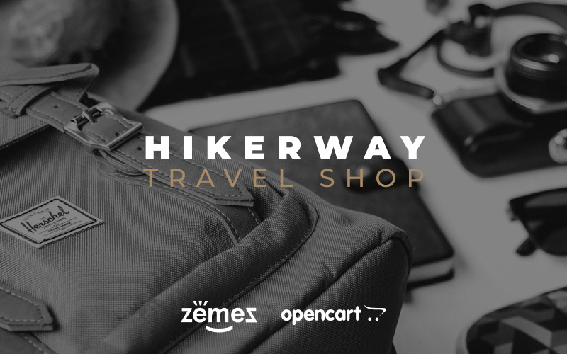 многостраничный современный шаблон opencart travel store