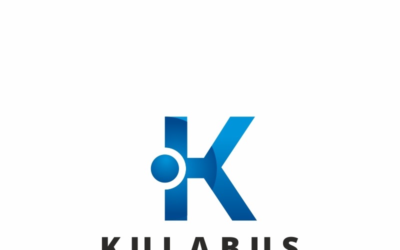 Download Шаблон логотипа "Kulabus K Letter Logo Template" / Kulabus K Letter Logo Template - Шаблон логотипа на тему графика 3d art colorful creative development k letter logo media plastic studio web