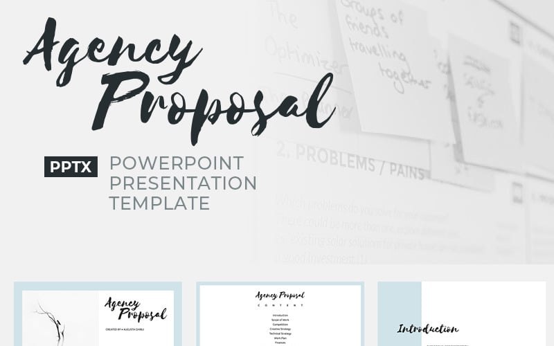 Modello PowerPoint di proposta di agenzia