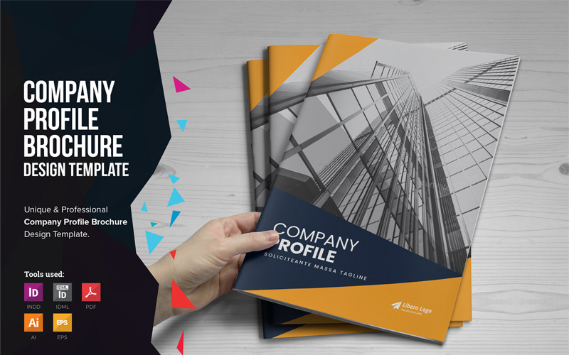 Rachie - Brochure de profil d'entreprise - Modèle d'identité d'entreprise