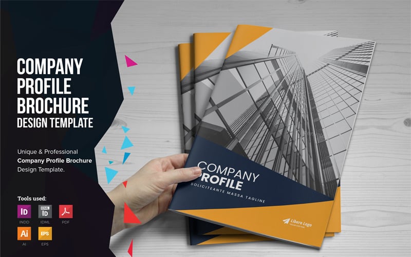 Rachie - Company Profile Brochure - Corporate Identity Template