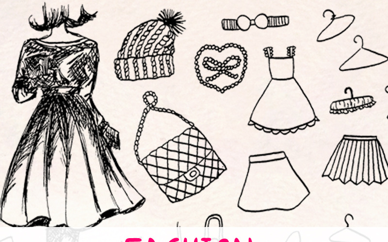 82 Fashion and Clothing - Illustration