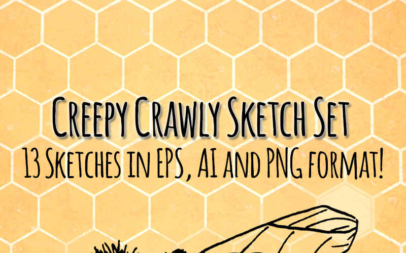 Download Иллюстрация "13 Hand Sketched Bugs and Insects - Illustration" / 13 Hand Sketched Bugs and Insects - Illustration - Иллюстрация на тему графика graphics blog illustration vector commercial use hand drawn website etsy seller shop bug clip art insect bugs insects