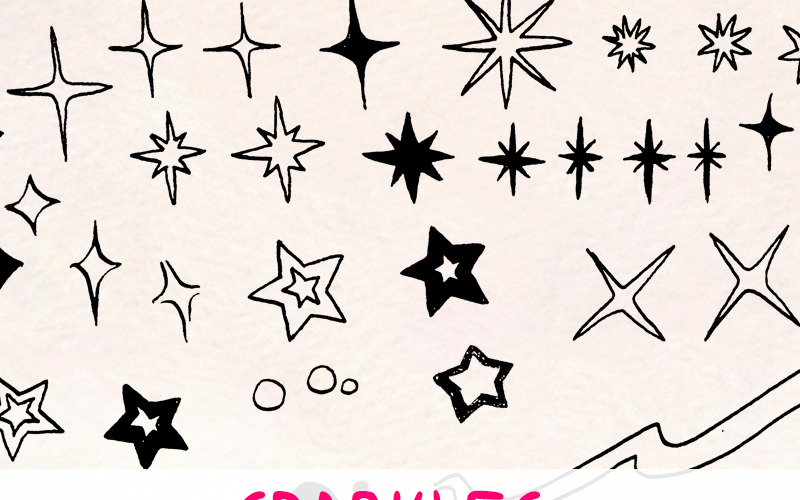 84 Sparkle and Star - Illustrazione