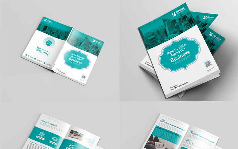 Download Фирменный стиль "Cool Proposal - Corporate Identity Template" / Cool Proposal - Corporate Identity Template - Фирменный стиль на тему графика proposal template all in one mega bundle flyer giftcard resume corporate bifold brochure creative corporate id photo multimedia web corporet
