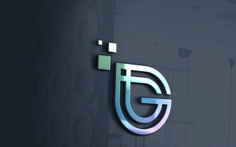 Grapexa G dopis Logo šablona
