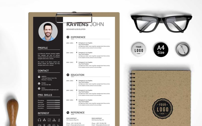 Kaviens John Resume Template