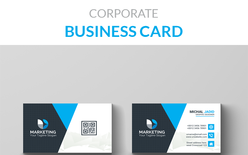 Download Фирменный стиль "Michal Jadid  Business Card - Corporate Identity Template" / Michal Jadid  Business Card - Corporate Identity Template - Фирменный стиль на тему графика business card creative corporate spa photography creative real estate food flyers stationery red green blue hi-quality official water color cards