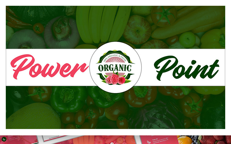 Fruit PowerPoint-sjabloon
