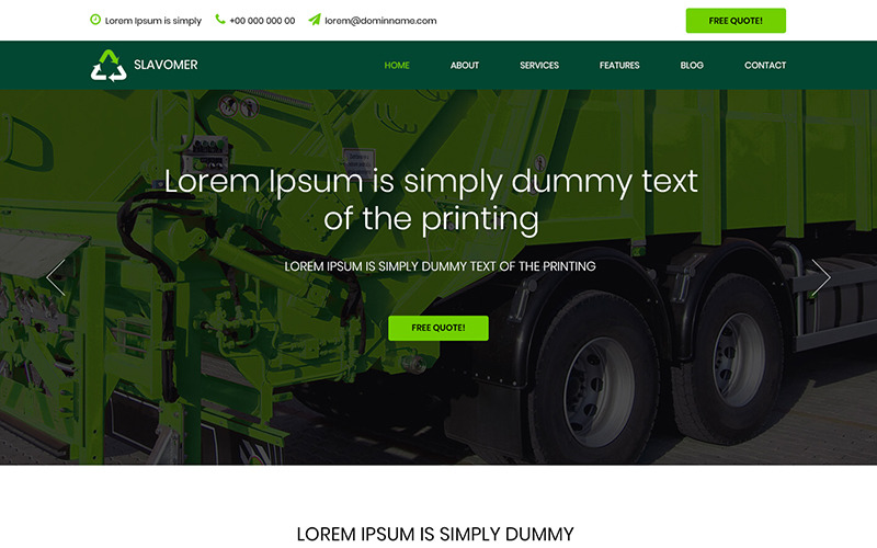 Download PSD шаблон "Slavomer - Removals Company PSD Template" / Slavomer - Removals Company PSD Template - PSD шаблон на тему графика removals company organization psd photoshop theme template