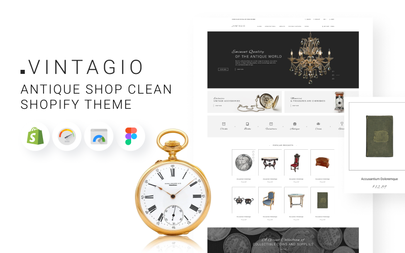 Vintagio - Antique Shop Clean Shopify Theme